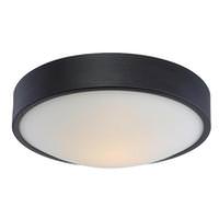 Nuvo Lighting 16 watt 120 volt 13" Aged Bronze White Glass Shade LED Ceiling Light Fixture