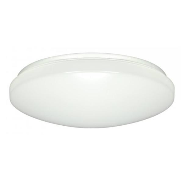 14" 17.5 watt 120/277 volt 3000K Natural White Acrylic Shade LED Ceiling Light Fixture