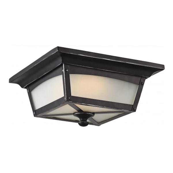 1 Light 18 watt 3000K Sterling Black Dimmable Ceiling Light Fixture