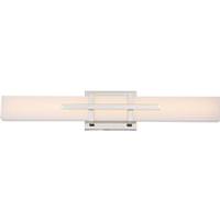 Nuvo Lighting 1 Module 26 watt 120 volt 3000K Polished Nickel Dimmable LED Wall Light