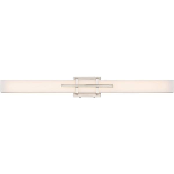 3 Module 39 watt 120 volt 3000K Polished Nickel Dimmable LED Wall Light