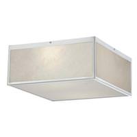 View 14" 32 watt 120 volt 3000K Natural White Gray Marbleized Acrylic Panels LED Ceiling Light Fixture