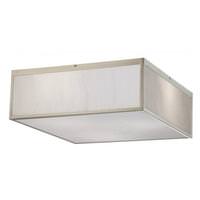 View 17" 39 watt 120 volt 3000K Natural White Gray Marbleized Acrylic Panels LED Ceiling Light Fixture