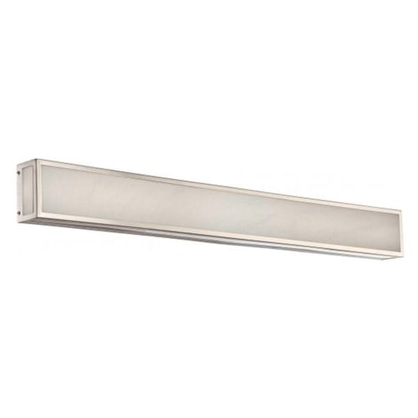 2 Module 39 watt 3000K Brushed Nickel Dimmable LED Vanity Light Fixture