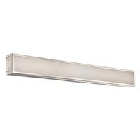 Nuvo Lighting 2 Module 39 watt 3000K Brushed Nickel Dimmable LED Vanity Light Fixture