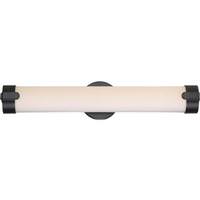 Nuvo Lighting 1 Module 26 watt 120 volt 3000K Natural White Aged Bronze Trim Dimmable LED Wall Light Fixture
