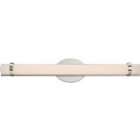 View 1 Module 26 watt 120 volt 3000K Polished Nickel Trim Dimmable LED Wall Light