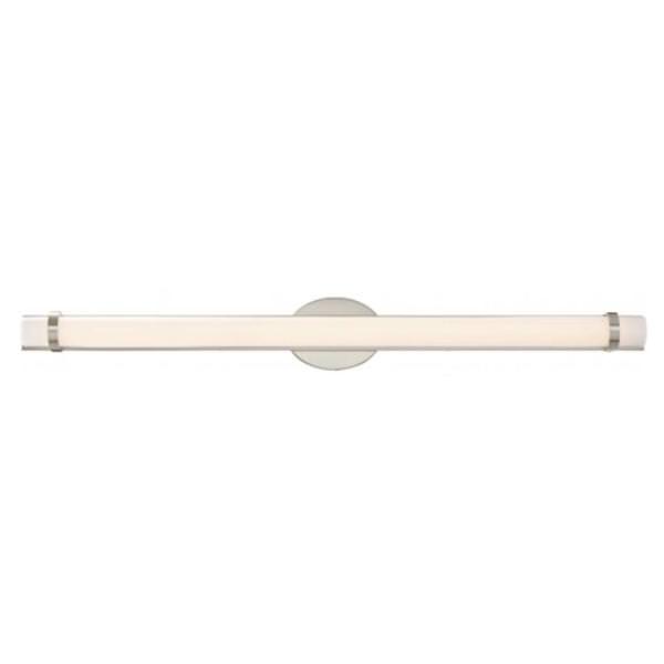 1 Module 39 watt Polished Nickel Trim Dimmable LED Vanity Light