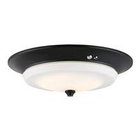 Nuvo Lighting 15" 20 watt 120/277 volt 3000K Natural White Aged Bronze Dimmable LED Ceiling Light Fixture
