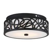 Nuvo Lighting 14" 20 watt 120/277 volt 3000K Natural White Aged Bronze Dimmable LED Ceiling Light Fixture