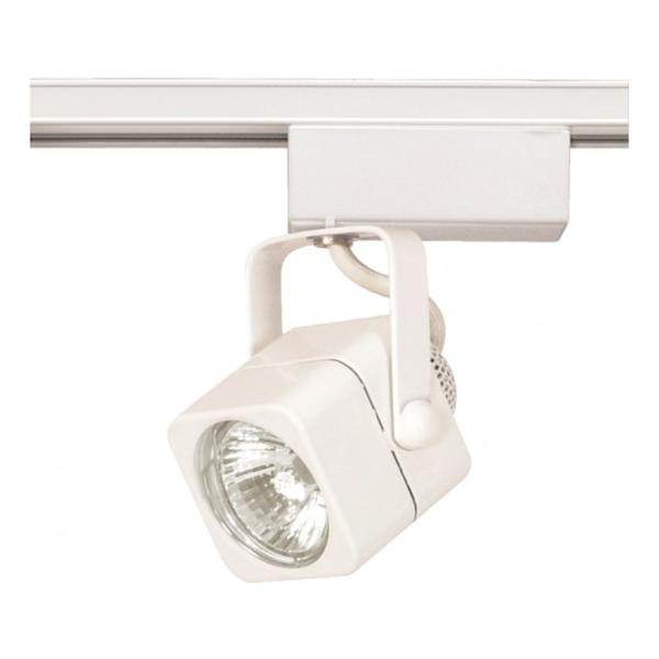 1 Light White Square Track Lighting Head 1 Light White Square Track Lighting Head