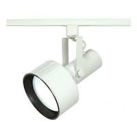 Nuvo Lighting 1 Light White Step Cylinder Track Lighting Head