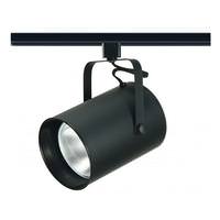Nuvo Lighting 1 Light Black Straight Cylinder Track Lighting Head