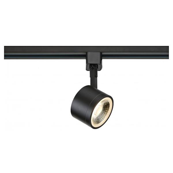 12 watt 120 volt 3000K Natural White Dimmable Black LED Round Track Head
