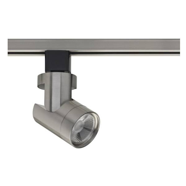 12 watt 120 volt 3000K Natural White Dimmable Brushed Nickel LED Track Head Barrel