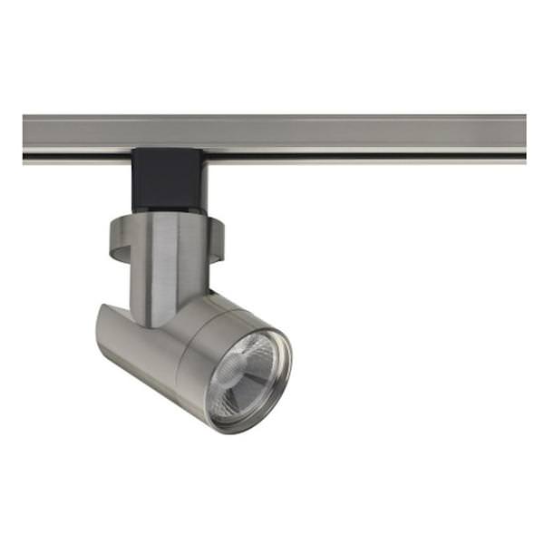 12 watt 120 volt 3000K Natural White Dimmable Brushed Nickel LED Track Head Barrel
