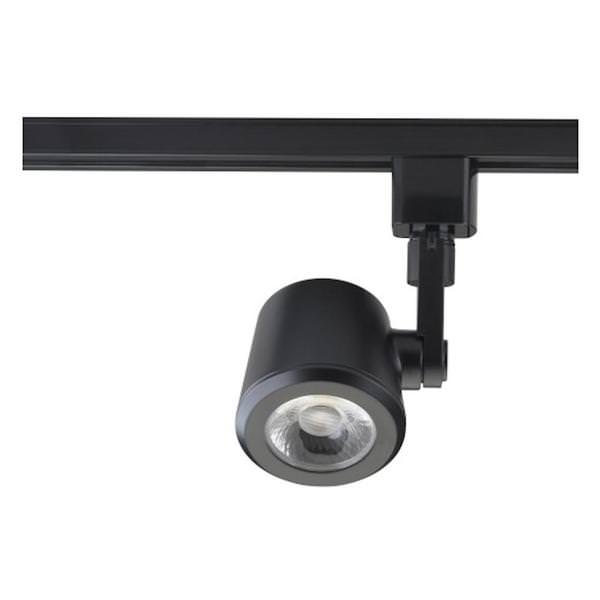 12 watt 120 volt 3000K Dimmable Black LED Track Head