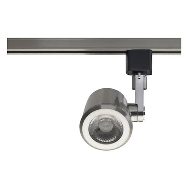 12 watt 120 volt 3000K Natural White Dimmable Brushed Nickel LED Track Head