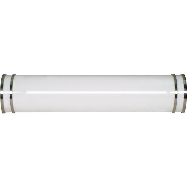 1 Module 26 watt 120 volt 3000K Brushed Nickel Trim Dimmable LED Vanity Light