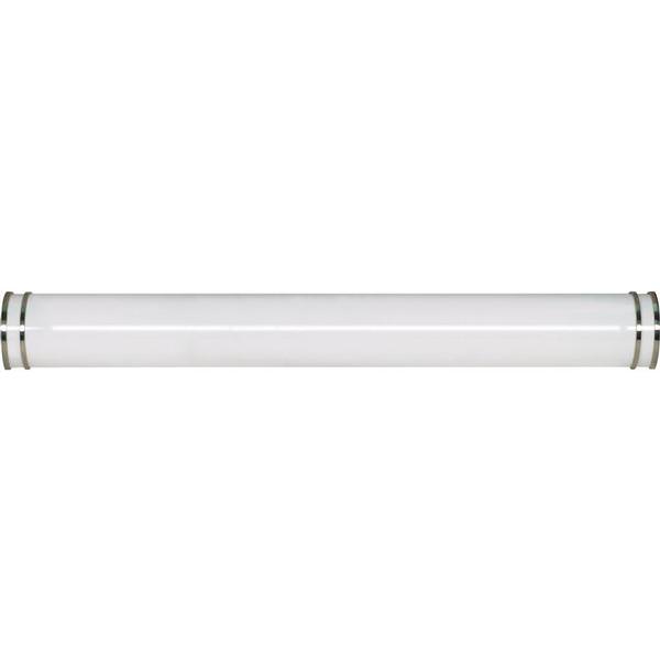 2 Module 52 watt 120 volt 3000K Brushed Nickel Trim Dimmable LED Vanity Light