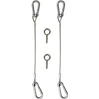Nuvo Lighting Suspension Kit for Linear Vapor Tight Fixtures (2 pack)