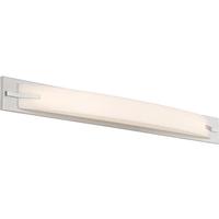 Nuvo Lighting 1 Light 39 watt 120 volt Brushed Nickel Dimmable LED Vanity Light