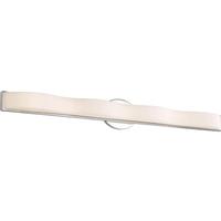 Nuvo Lighting 1 Light 39 watt 120 volt 3000K Polished Nickel Dimmable LED Vanity Light
