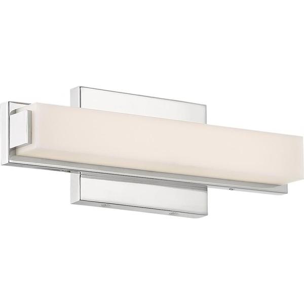 1 Light 13 watt 120 volt 3000K Natural White Polished Nickel Dimmable LED Vanity Light