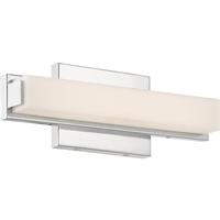 Nuvo Lighting 1 Light 13 watt 120 volt 3000K Natural White Polished Nickel Dimmable LED Vanity Light