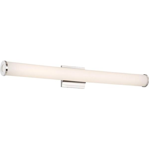 1 Light 39 watt 120 volt 3000K Polished Nickel Dimmable LED Vanity Light