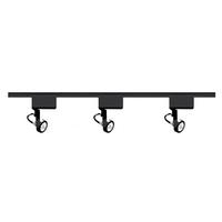Nuvo Lighting 3 Light Black Gimbal Ring Track Lighting Kit