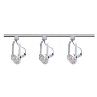 Nuvo Lighting 3 Light White Gimbal Ring Track Lighting Kit