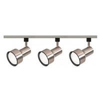 Nuvo Lighting 3 Light Brushed Nickel Step Cylinder Track Lighting Kit