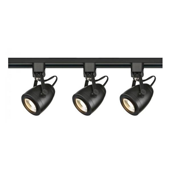 36 watt 120 volt 3000K Natural White Dimmable Black Steel Shades LED Track Light Kit