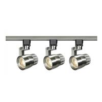 Nuvo Lighting 36 watt 120 volt 3000K Dimmable Brushed Nickel Steel Shades LED Track Light Kit