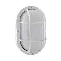Nuvo Lighting 20 watt 100/277 volt 3000K Natural White White Frosted Glass LED Outdoor Wall Sconce