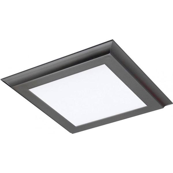 1' x 1' 18 watt 100/277 volt 3000K Gunmetal Gray Dimmable LED Ceiling Light