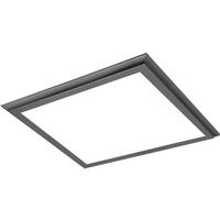 Nuvo Lighting 2' x 2' 45 watt 100/277 volt 3000K Natural White Gunmetal Gray Dimmable LED Ceiling Light