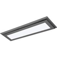 Nuvo Lighting 1' x 2' 22 watt 100/277 volt 3000K Gunmetal Gray Dimmable LED Ceiling Light