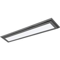 Nuvo Lighting 1' x 3' 30 watt 100/277 volt 3000K Gunmetal Gray Dimmable LED Ceiling Light