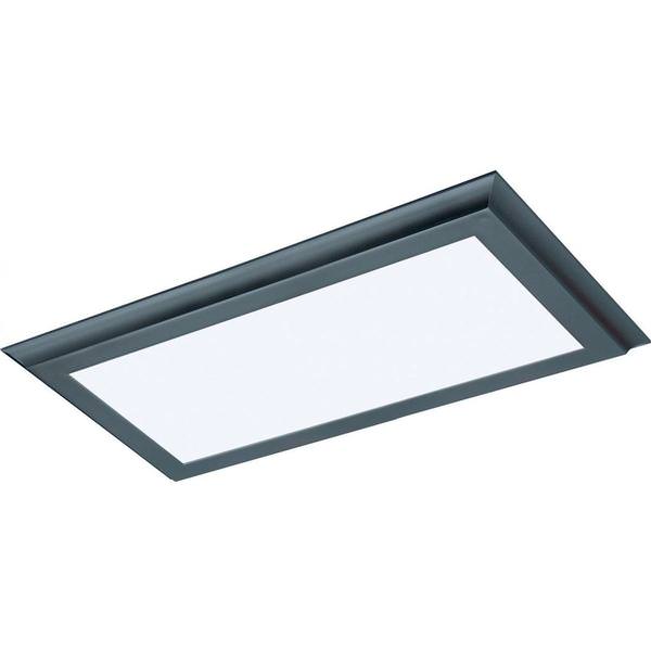 1' x 2' 22 watt 120/277 volt 3000K Bronze Dimmable LED Ceiling Light
