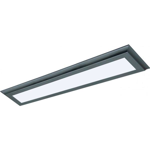 1' x 3' 30 watt 120/277 volt 3000K Natural White Bronze Dimmable LED Ceiling Light