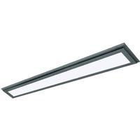 Nuvo Lighting 1' x 4' 40 watt 120/277 volt 3000K Natural White Bronze Dimmable LED Ceiling Light