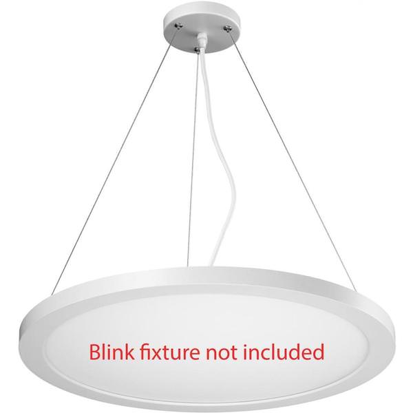 White Pendant Conversion Kit for 19" Blink Fixtures