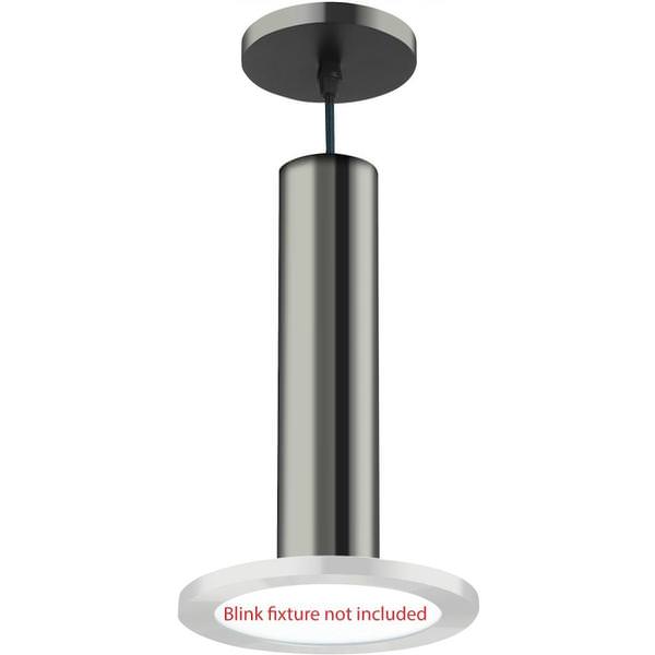 Polished Nickel Pendant Kit for 7" Blink Fixtures