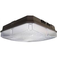 Nuvo Lighting 8.5" 28 watt 100/277 volt 4000K Cool White Bronze LED Dimmable Canopy