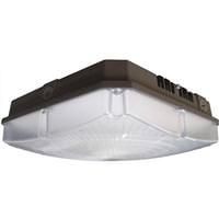 Nuvo Lighting 10" 40 watt 100/277 volt 4000K Cool White Bronze LED Dimmable Canopy