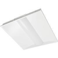 Nuvo Lighting 2' x 2' 30 watt 100/277 volt 3500K Neutral White Dimmable LED Troffer with Emergency Battery Backup