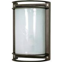 Nuvo Lighting 1 Light 10" Architectural Bronze Bulkhead Light Fixture