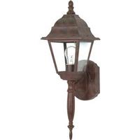 View 1 Light 6" Old Bronze Clear Glass Shade Outdoor Wall Lantern Light Fixture